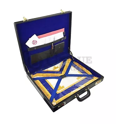 Masonic Provincial Apron Hard Case/Briefcase Imitaion Leather • £89.99