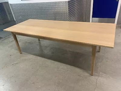 £1995 • Buy Neptune Wardley Solid Oak Kitchen Dining Table ￼260x100x77cm
