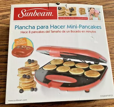 Sunbeam Mini Pancake-Dessert Maker - Brownies Whoopie Pies Anything • $45