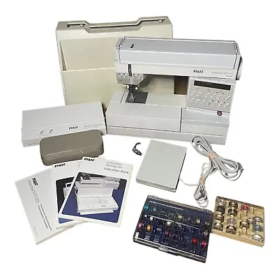 $599.99 • Buy Pfaff Creative 1473 CD Sewing Machine W/ Creative Designer & Accessories TESTED