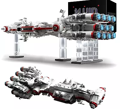 Mould King 21003 Starship Blockade Runner Corvette Spaceship Building Block MOC • $167.77