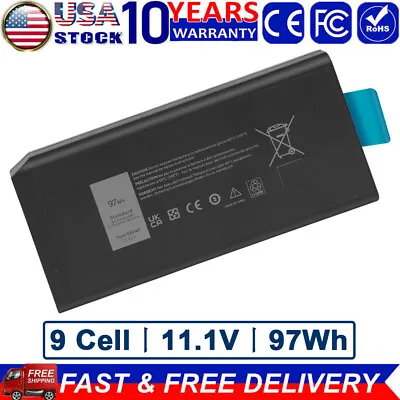 Laptop Battery For DELL Latitude 14 5414 5404 7414 7404 453-BBBE 4XKN5 X8VWF • $27.59