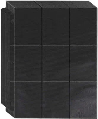 $9.66 • Buy Pokemon Card Book 450 Pockets Trading Cards Pages Sleeves 3 Ring Binder Baseball