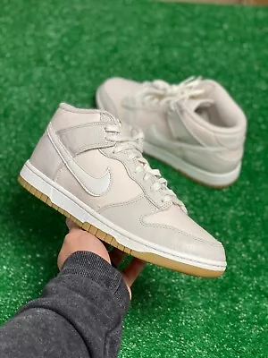 Nike Dunk Mid Mens Sneaker Shoes 'Light Orewood' Cream DZ2533-100 NEW Multi Sz • $79.99