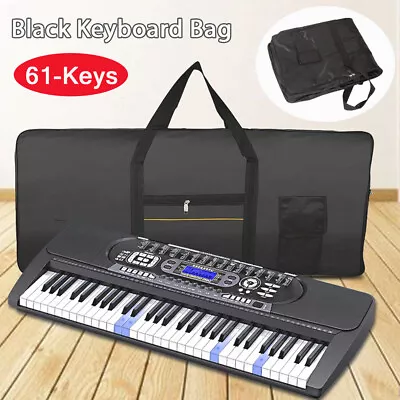 61 Key Keyboard Bag Waterproof Electronic Piano Cover Case For Yamaha/Korg/Casio • $27.99