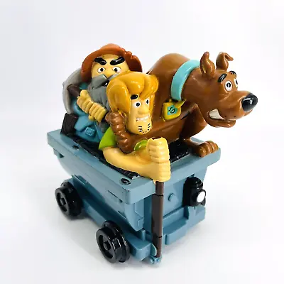 Vtg Cartoon Network Ertl Hanna Barbera Scooby-doo The Scary Mine Cart Book Toy • $30