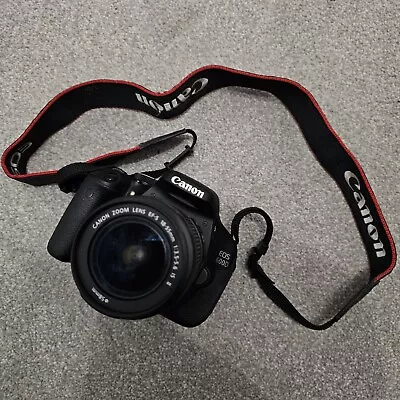 Canon EOS 600D 18.0MP Digital SLR Camera - Black (Kit W/ EF-S 18-55mm IS II... • £221.82