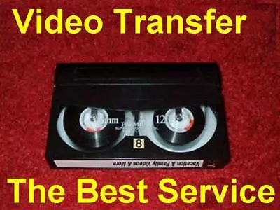 Transfer Convert Hi8 Hi-8 8mm Video8 Digital8 MiniDV (Small Tapes) VHS-C To DVD • $6.99