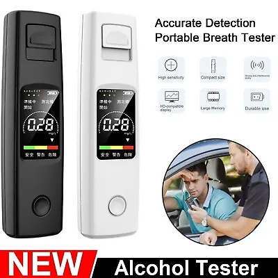 Portable Digital Alcohol Breathalyser Personal Breath Breath Tester LCD Tester • $25.99