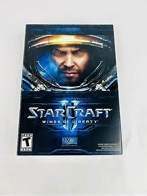 Starcraft 2 II : Wings Of Liberty (Windows PC 2010) Complete In Box • $5.50