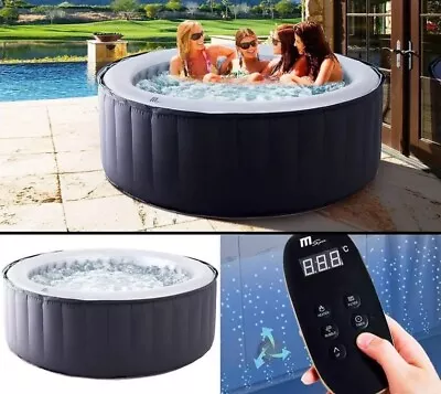 Hot Tub Inflatable Spa Bubble 4 Person Indoor Outdoor Pool With Fliters • £200