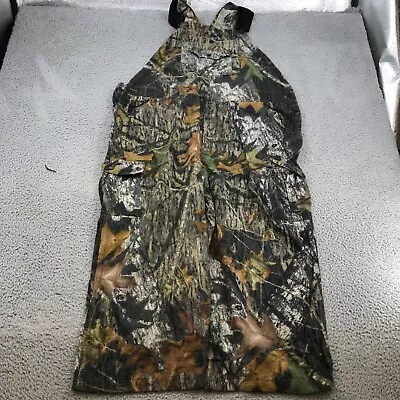 FieldStaff Overalls Adult 40 Green Mossy Oak Camo Hunting 44317 • $25.49