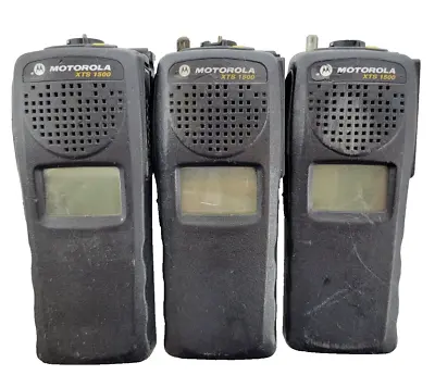 Lot Of 3 - Motorola Xts1500 Model: H66ucd9pw5an Uhf Two Way Radio • $72.89