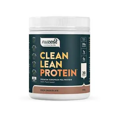 Nuzest Pea Protein 500g - Clean Lean Protein - Vegan - Gluten Free - Soy Free • $59.95