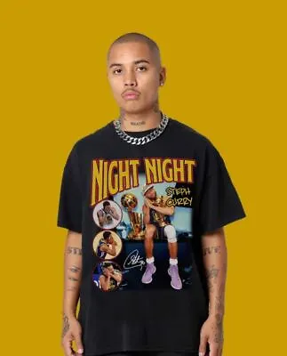 Steph Curry T ShirtStephen Curry Night Night Vintage Shirt Basketball T Shirt • $14.98