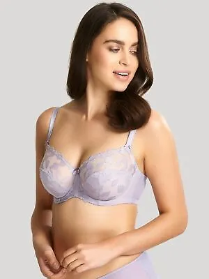 Panache Corrine Bra Underwired Balconnet Non Padded Sheer Bras 10111 D-K Cup • £9.99