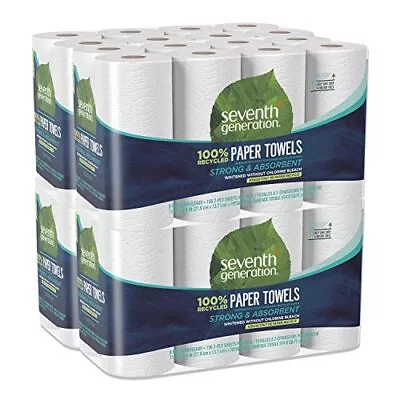 Seventh Generation Paper Towels 100% Recycled Paper 2-ply 8 Count (Pack Of  • $82.74