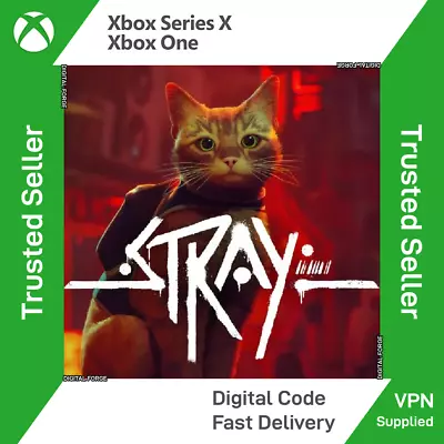 Stray - Xbox One Xbox Series X|S Windows - Digital Code - VPN • £12.89