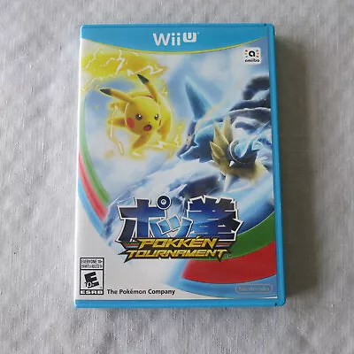 Nintendo Wii –U Pokken Tournament (2016) No Manual • $10.99