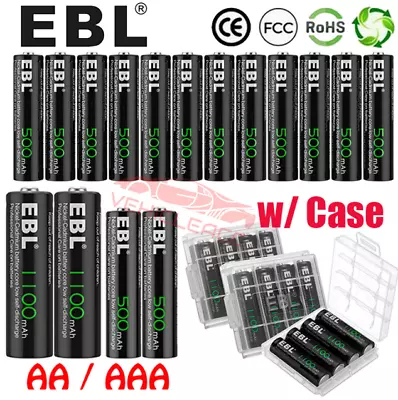 1.2v AA AAA Rechargeable Batteries NiCd Battery For Garden Solar Ni-Cd Light Lot • $7.19