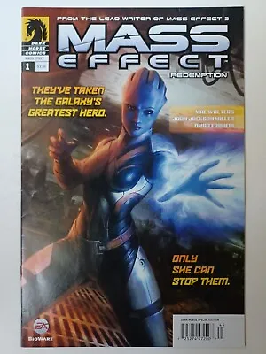 Mass Effect Redemption #1 Dark Horse Special Edition - Newsstand - Bioware - HTF • $22.21