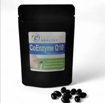 30 Co Enzyme Q10 Coenzyme CoQ10 Ubiquinol Softgel Capsules • £5.99