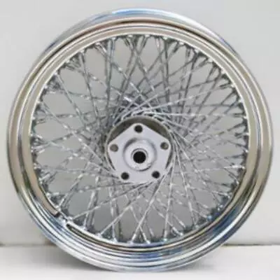 Ultima 16 X 3 80 Spoke Twisted Rear Chrome Wheel Sprocket 73-84 Harley FX XL • $299.95