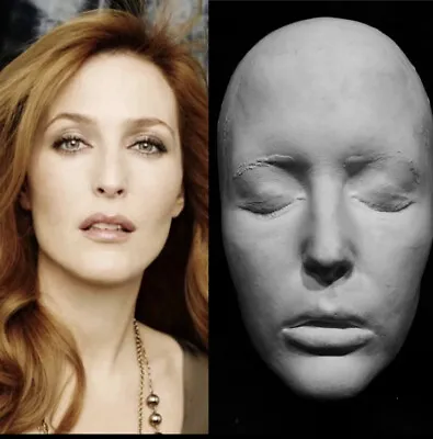 Gillian Anderson Life Mask FBI Agent Dana Scully The X-Files TV Series Very Rare • $75