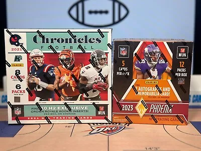 Indianapolis Colts 21-23 NFL 2-Box 1/2 PHOENIX Hobby Box Break CHRONICLES • $35.04