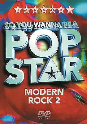 Pop Star Karaoke - Modern Rock Volume 2 DVD • £2.49