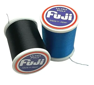 £6.99 • Buy Fuji Ncp Ultra Poly Whipping D Grade Thread Black / Blue Colours Available 