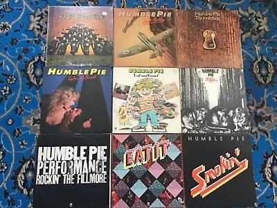 Humble Pie 9 Album Vinyl Lot • $33.21