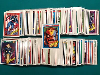 Complete Your Set - 1990 Impel Marvel Universe Series 1 Cards - Pick • $0.73