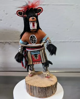 Vintage Handmade Black Bear Kachina Doll • $75