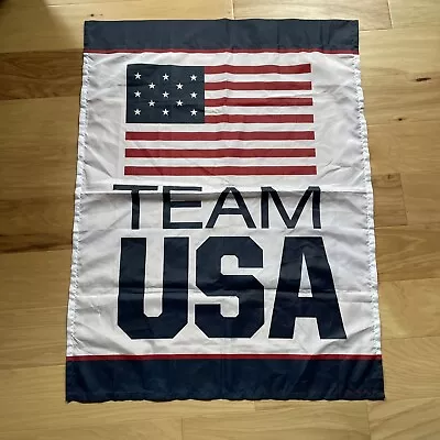 Team USA Summer Olympics Outdoor Decor Fan Flag 27  X 37  • $8.99