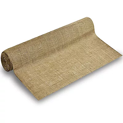 Premium 100% Natural Jute Burlap Fabric - Sold By Yard & Bolt • $139