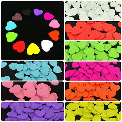 £2.99 • Buy Love Heart Wooden Table Decorations Rustic Wedding Vintage Favours Coloured