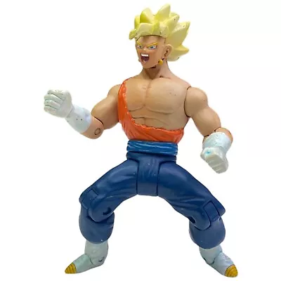 Dragon Ball Z Power Up Vegito Action Figure 2003 Jakks Pacific Used • $24.97