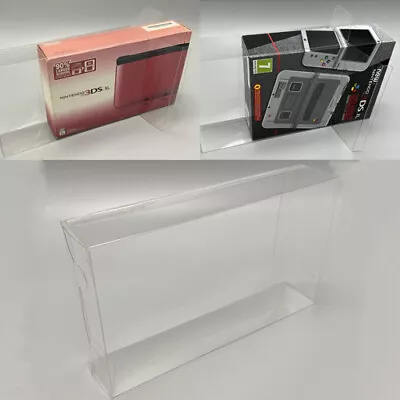 Clear Plastic Sleeve Box Protector Case For NEW Nintendo 3DS XL 3DS LL Console • $10.99