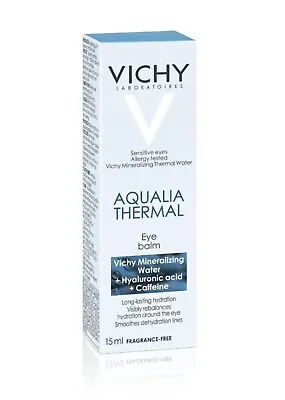 Vichy Laboratories Aqualia Thermal Eye Balm  15ml EXP 10/24+ NEW IN BOX! • $9.47