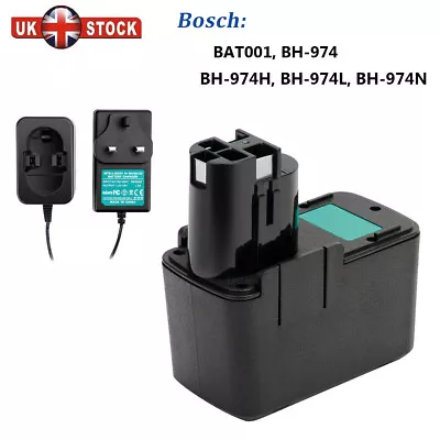 9.6V 3.5AH Ni-MH Battery For Bosch BAT001BH-974GSR PBM PSB 9.6VES-2PSR 9.6 VE • £512