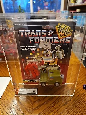 Transformers G1 Throttlebot ROLLBAR W/  DECOY  1987 Graded 85+ AFA • $1200