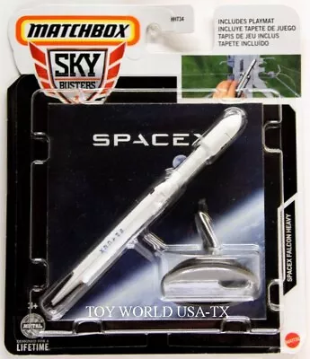 2024 Matchbox Sky Busters #30 SpaceX Falcon Heavy Rocket • $15.99