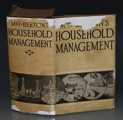 Mrs Beeton's Household Management  A Complete Cookery Book Illustrated Ca1930 DW • £130