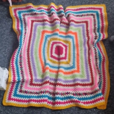 Crochet Blanket. Home Made. • £8