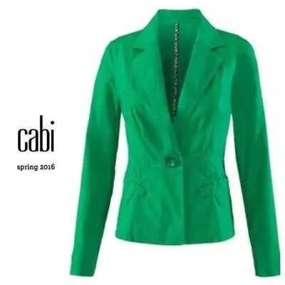 Cabi | Green Verde Single Button Blazer Jacket • $20.99