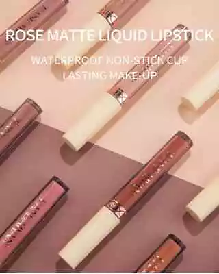 Handaiyan Waterproof Matte Liquid Lipstick Lipgloss • £4.99