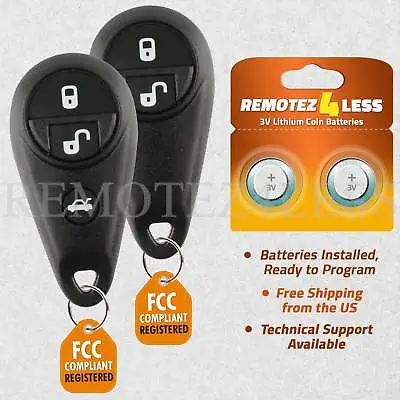 2 For 2009 2010 Subaru Forester Remote Car Control Keyless Entry Key Alarm Fob • $34.95