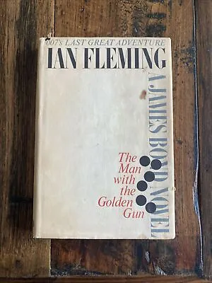 Ian Fleming THE MAN WITH THE GOLDEN GUN James Bond 007 1965 NAL~BCE HCDJ • $9.25