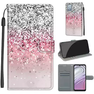 For Motorola Moto E7 G9 G10 G20 G30 Cartoon Card Wallet Magnetic Flip Case Cover • $3.99